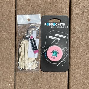 Covergirl pop socket & keychain